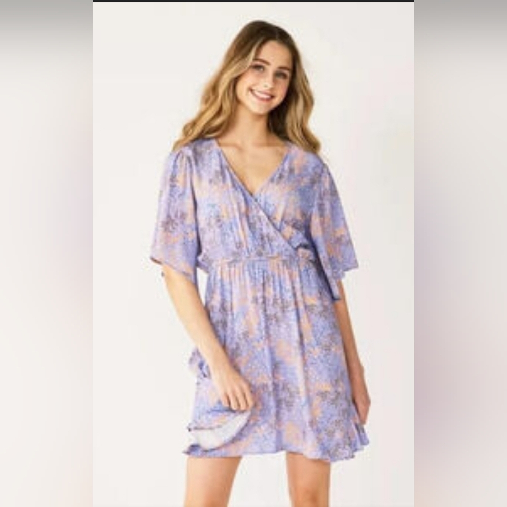 Rewind Floral Print Dress Size M